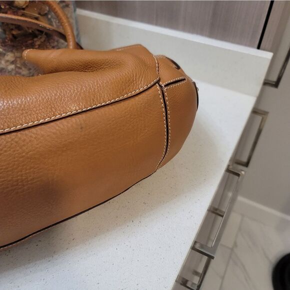 Cole Haan Pebbled Leather Purse Handbag New - Picture 4 of 11